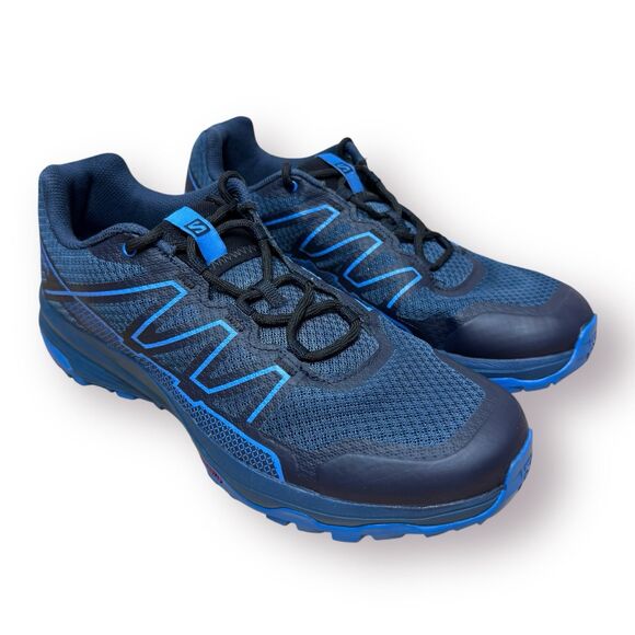 Salomon XA TAKEO Mens Size 10 Blue Hiking Trail Runner Outdoor Shoes Gorpcore - Picture 1 of 9